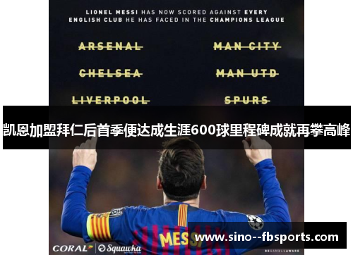 凯恩加盟拜仁后首季便达成生涯600球里程碑成就再攀高峰 凯恩加盟拜仁后首季便达成生涯600球里程碑成就再攀高峰